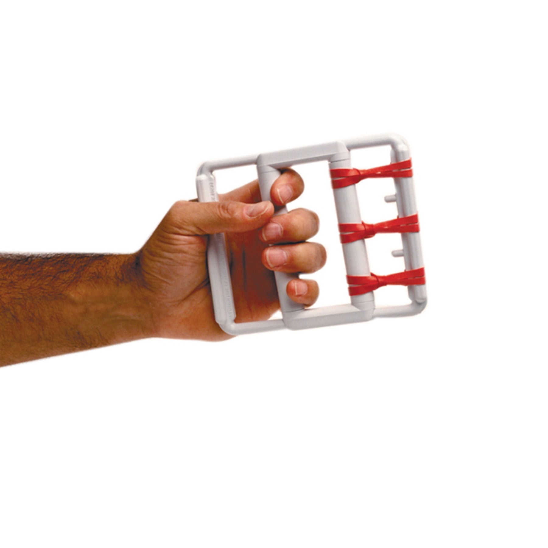 ידית תרגול עם גומיות לכף יד ואצבעות - CanDo hand exerciser