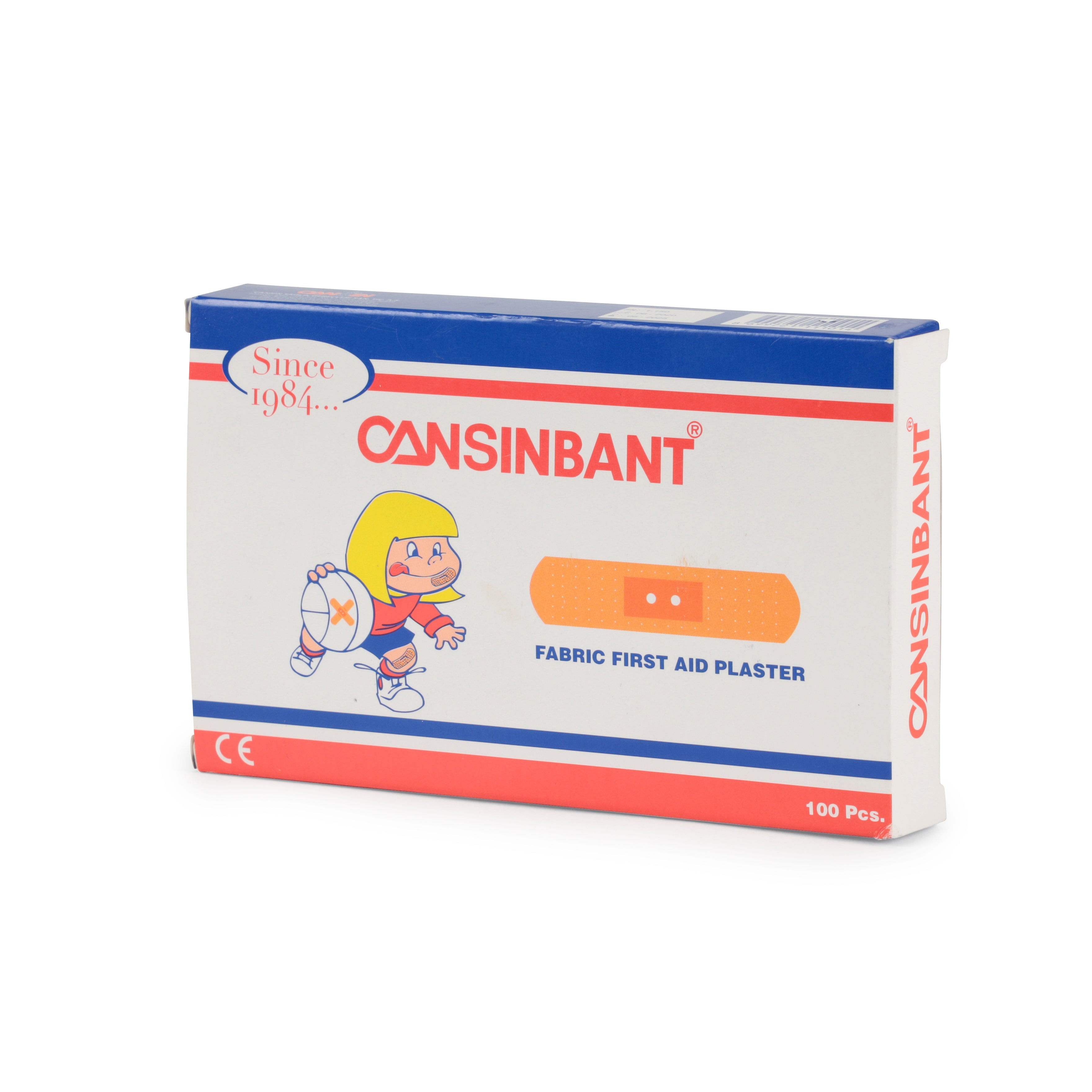 פלסטר לעזרה ראשונה, 100 יח' בחבילה