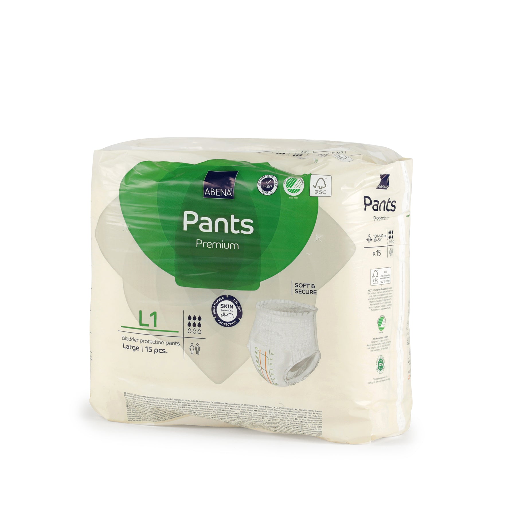 תחתונים סופגים ABENA PANTS L1