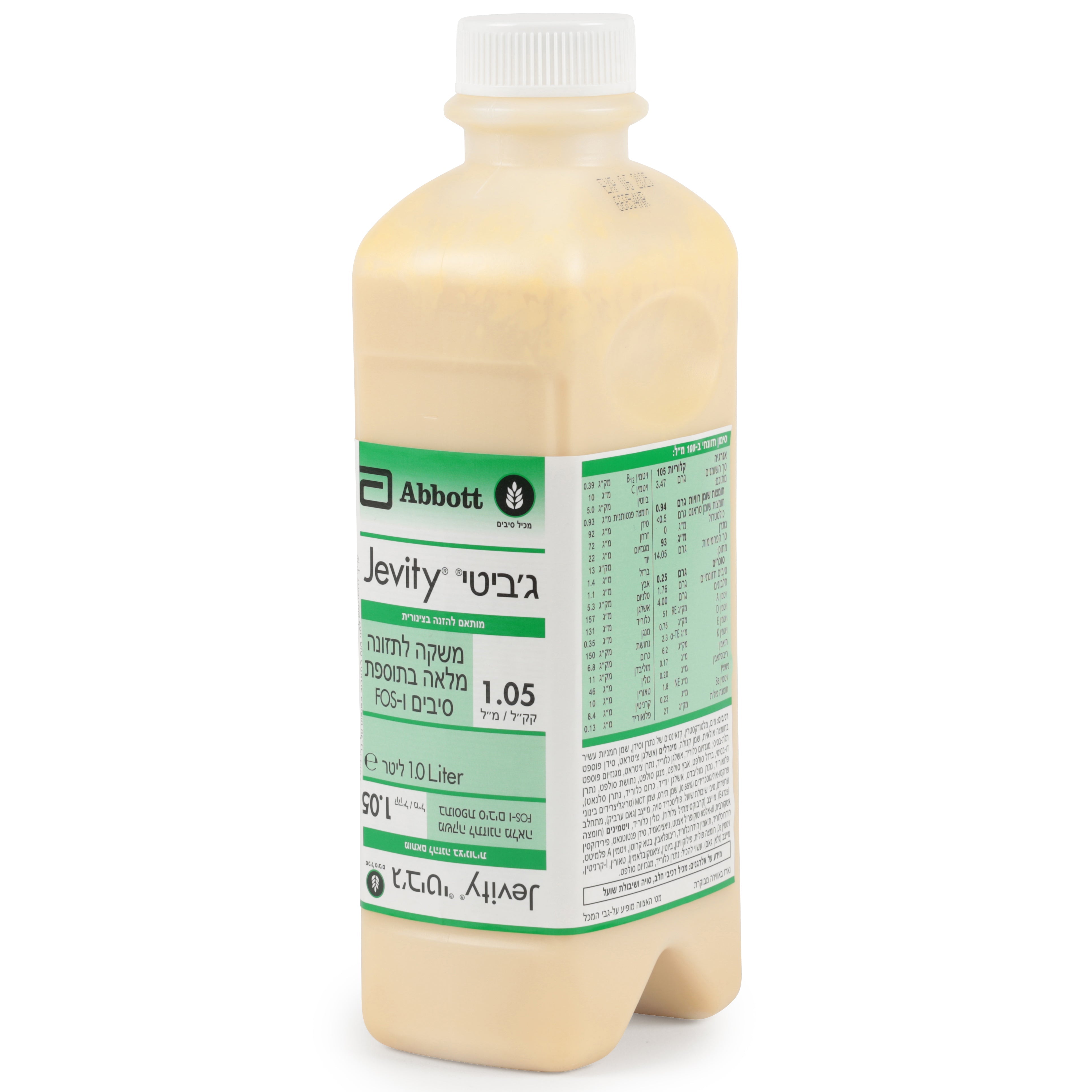 ג'בטי Jevity מזון רפואי להזנה בצנרת