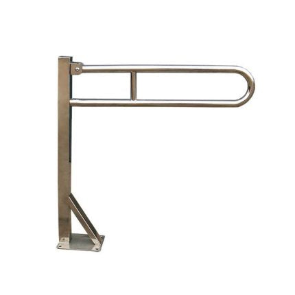 מאחז מתקפל עם עמוד מנירוסטה