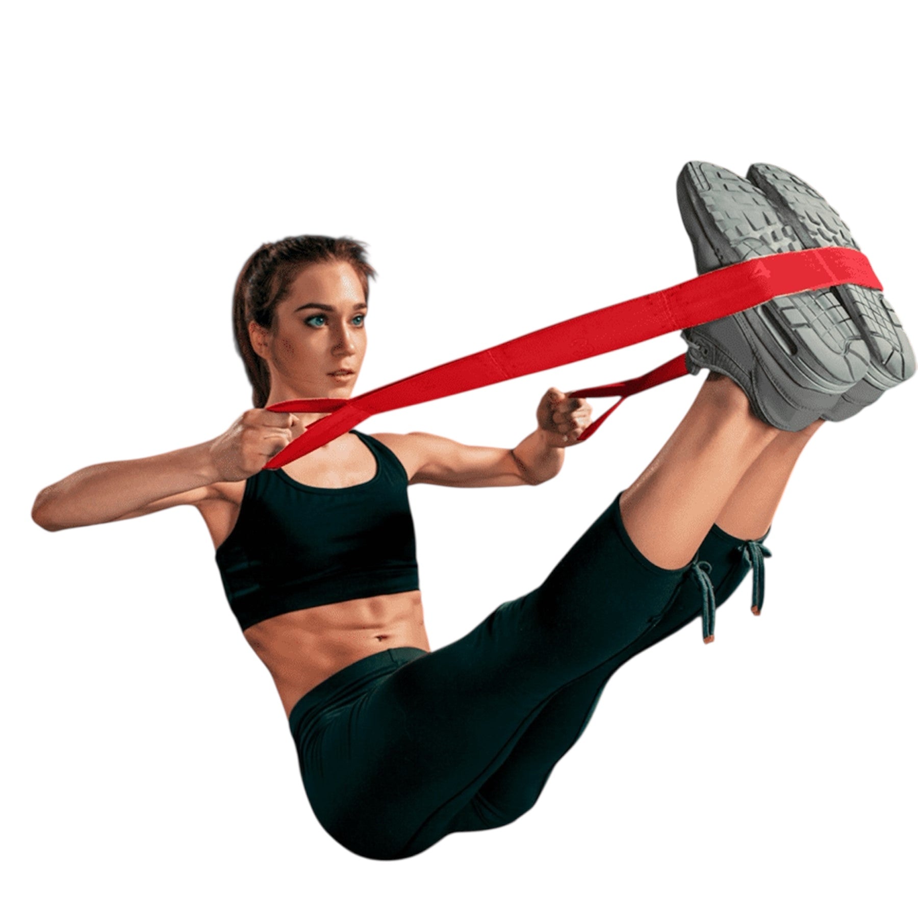 רצועת אימון אלסטית מבד 1.2 מטר