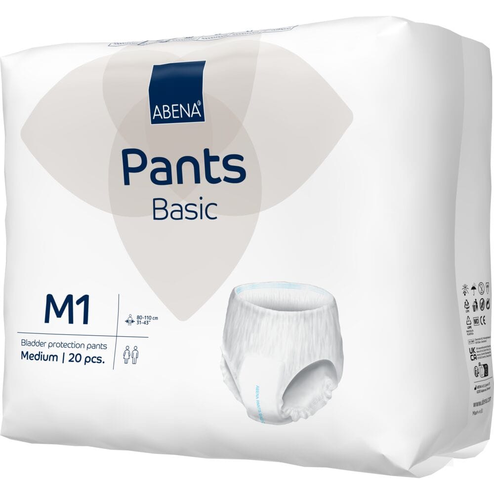 תחתון ABENA PANTS BASIC M1 (20 יח)