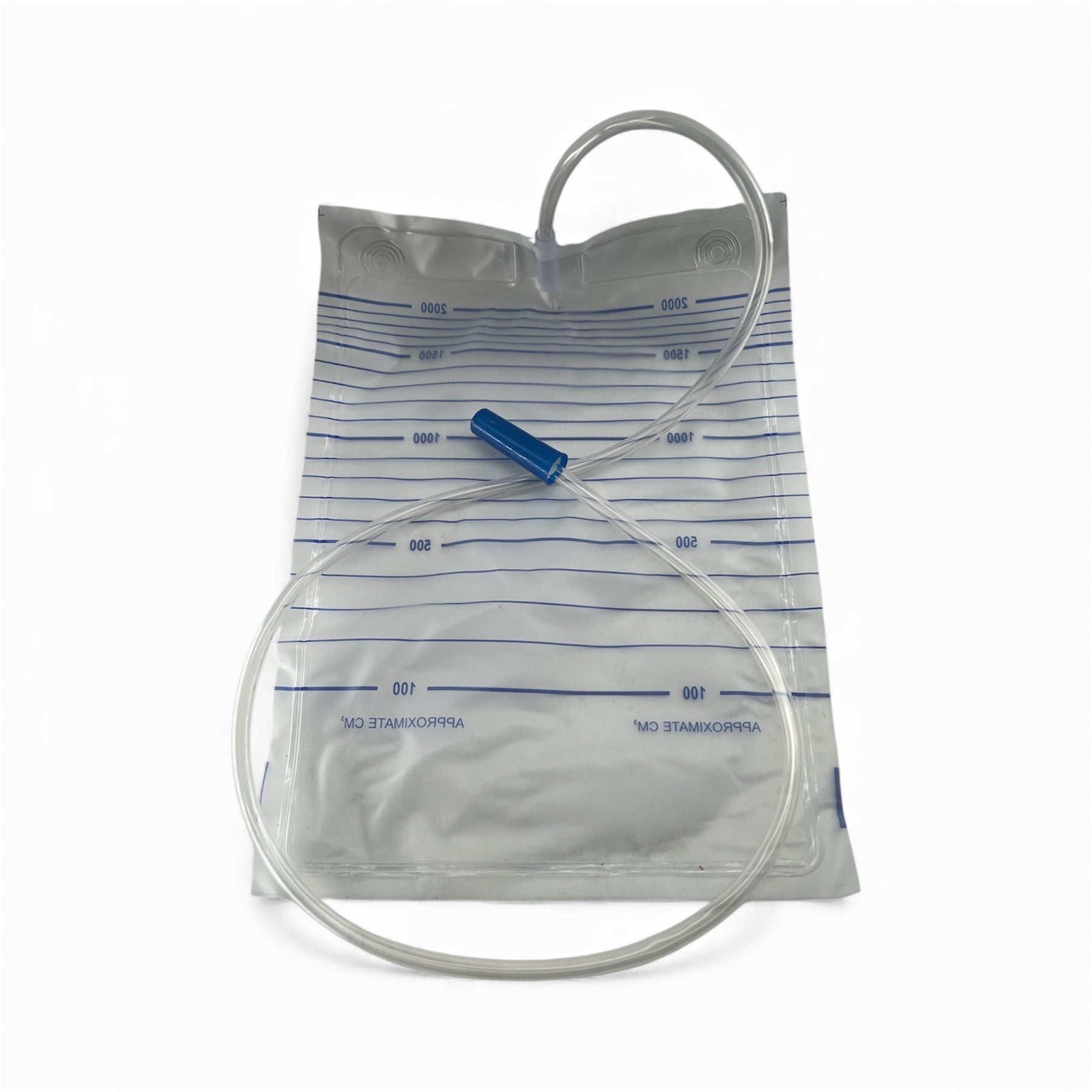 שקית שתן לקטטר ללא ברז ריקון